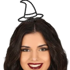 SERRE-TÊTE CHAPEAU DE SORCIÈRE STRASS ADULTE