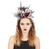 SERRE-TÊTE CRÂNE FLEURI ADULTE