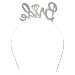SERRE-TÊTE MÉTAL BRIDE STRASS ARGENT EVJF FEMME