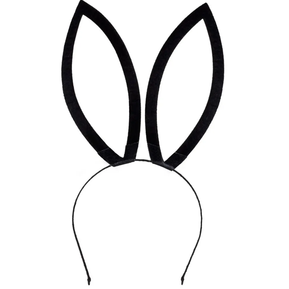 SERRE-TÊTE OREILLES LAPINS SEQUIN ARGENT