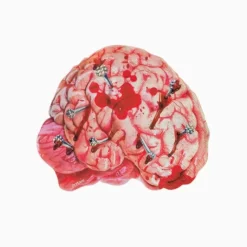 20 SERVIETTES PAPIER CERVEAU POINTES SANG 33CM