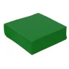 40 SERVIETTES PAPIER GAUFRÉ 38CM VERT FONCÉ