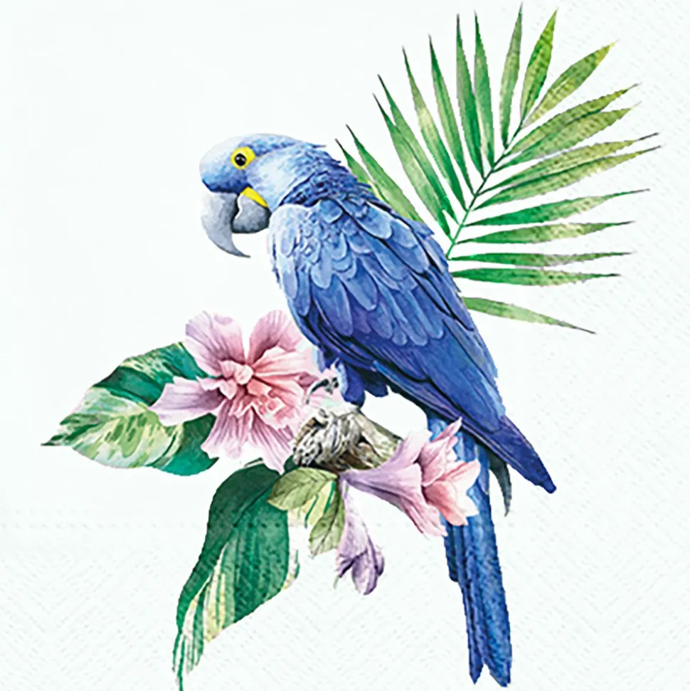 20 SERVIETTES PAPIER PARADISIA TROPICAL 33CM