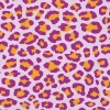 20 SERVIETTES PAPIER PEAU LÉOPARD 33CM LILAS