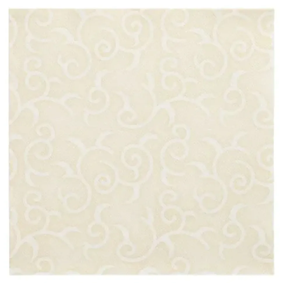 20 SERVIETTES PAPIER PREMIUM CASALI 40CM CHAMPAGNE