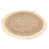 SET DE TABLE ROND PAILLE 38CM NATURE