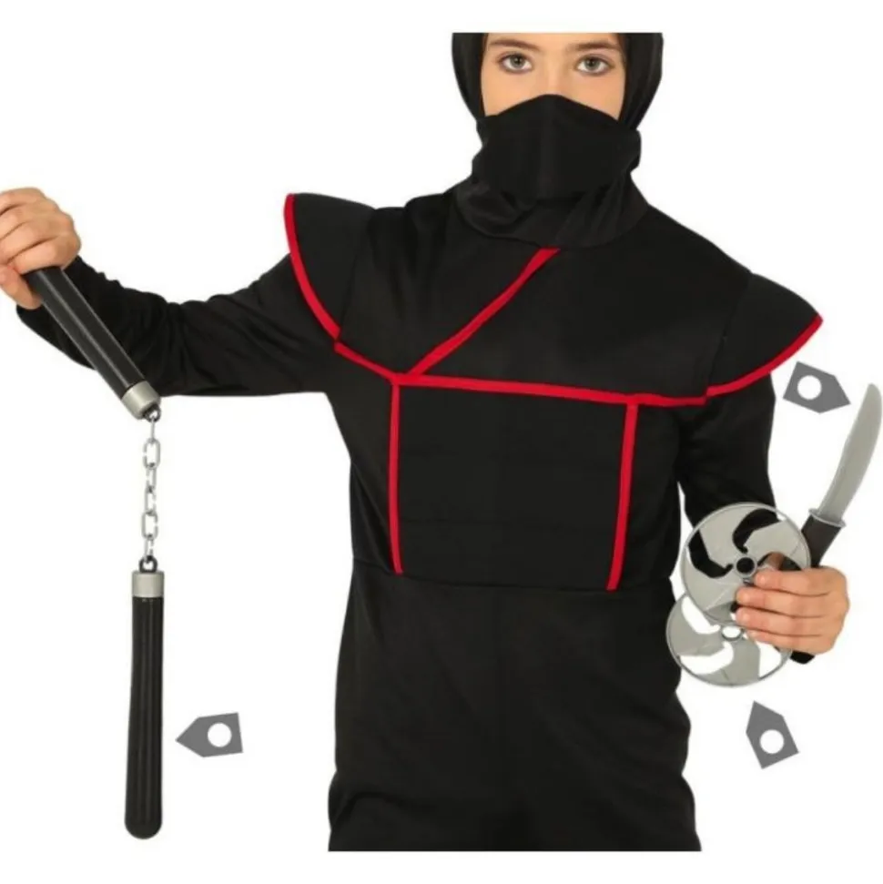 SET NINJA NUNCHAKU ENFANT
