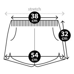 SHORT STRETCH ROSE CLAIR MÉTAL FEMME