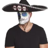SOMBRERO MARIACHI CALAVERA JOUR DES MORTS ADULTE