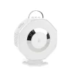 SOUFFLEUR BULLES DE SAVON NOMADE ROTATIF 360 BLANC