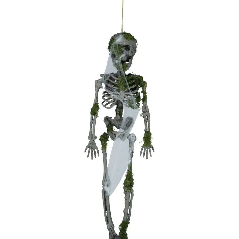 SQUELETTE SUSPENSION DÉCO MOUSSE ARTIFICIELLE 40CM