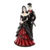 STATUE COUPLE VAMPIRES PASSION DÉCO RÉSINE 37CM