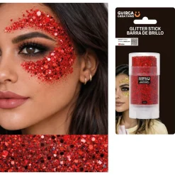 STICK BÂTON MAQUILLAGE PAILLETTES 15GR ROUGE