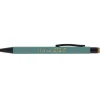STYLO BILLE RETRAITE DORÉE 14CM VERT CÉLADON