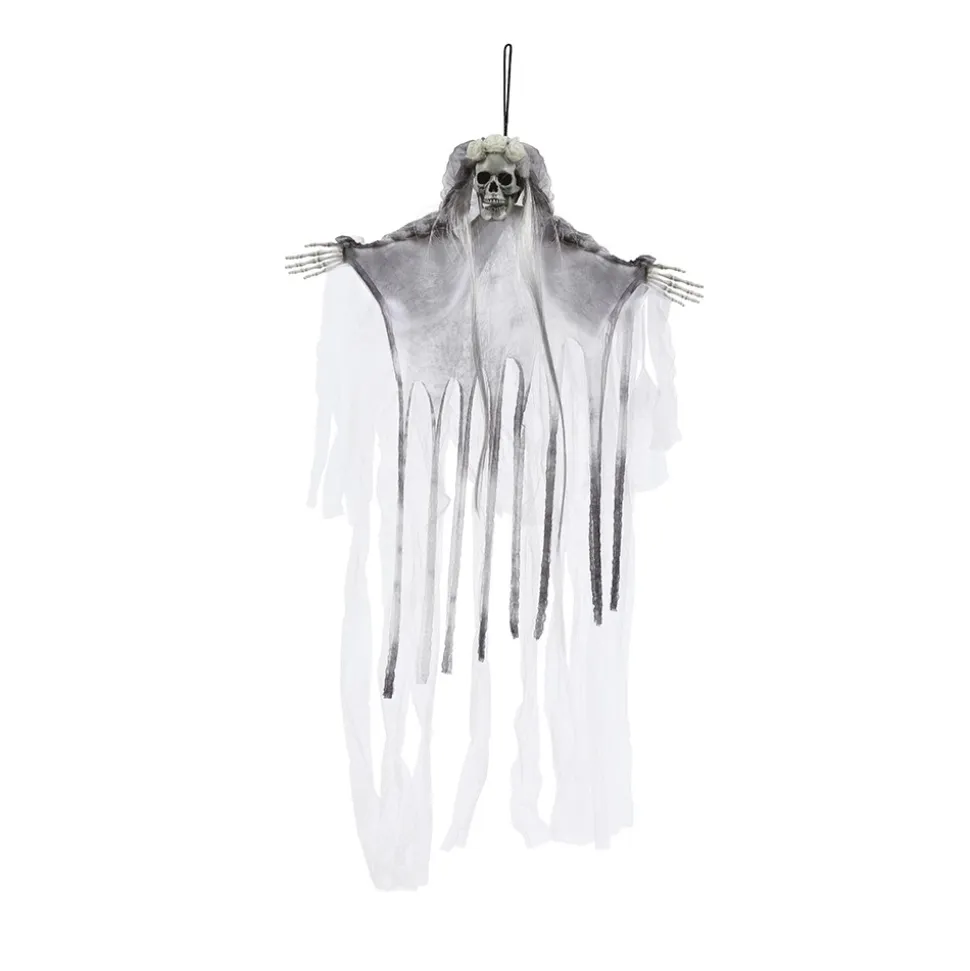 SUSPENSION SQUELETTE MARIÉE 70 CM