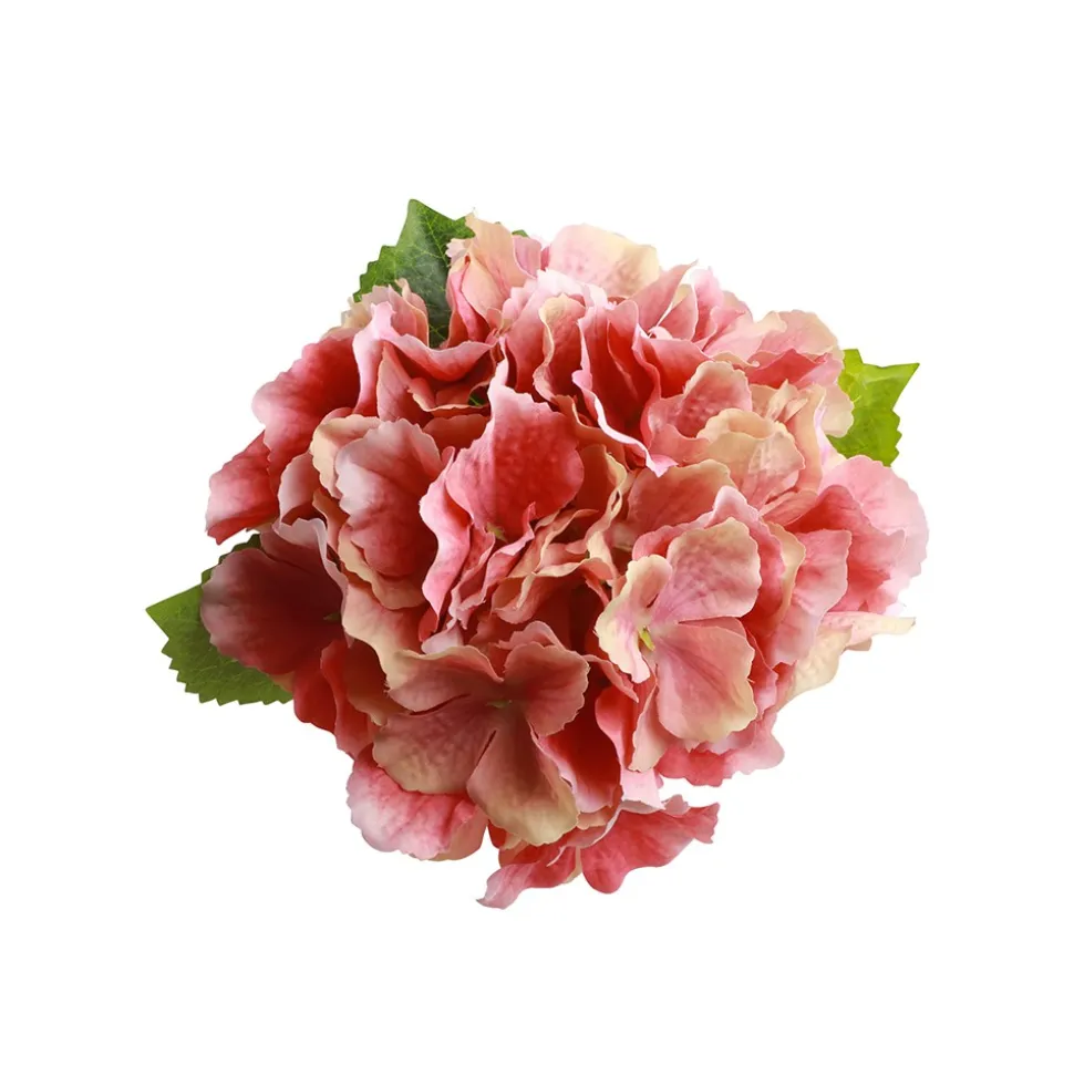 TIGE HORTENSIA ARTIFICIEL 35CM ROSE