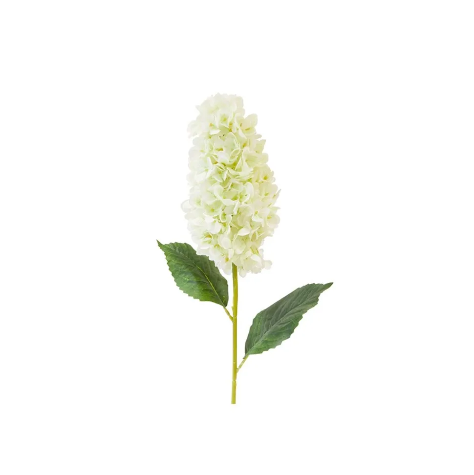 TIGE HYDRANGEA ARTIFICIELLE 73CM BLANC
