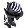 TIGE MAIN SQUELETTE FLEUR ROSIER ARTIFICIEL 38CM