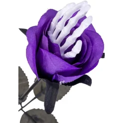 TIGE MAIN SQUELETTE FLEUR ROSIER ARTIFICIEL 38CM