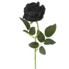 TIGE ROSIER ARTIFICIEL VELOURS 51CM NOIR