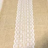 TOILE DE JUTE AVEC DENTELLE 14.5CM*5M