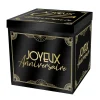 URNE CARTON CAGNOTTE ANNIVERSAIRE GATSBY 20CM NOIR