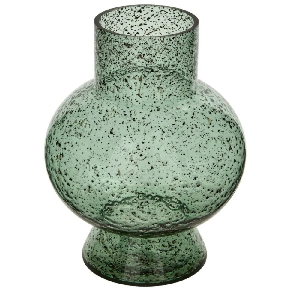 VASE VERRE MANAE BULLE 23CM