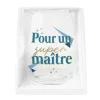 VERRE ROND TRANSPARENT POUR UN SUPER MAÎTRE