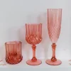 VERRE RÉUTILISABLE VINTAGE 26CL ROSE