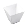 25 VERRINES LOSANGE RÉUTILISABLE 9.5CL BLANC